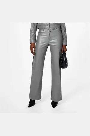 STINE GOYA Stevie Faux Leather Trousers