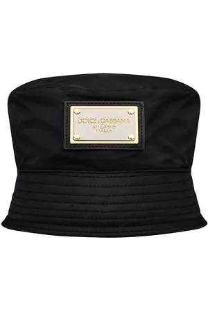 Dolce & Gabbana Logo Plate Bucket Hat