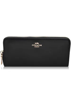 Coach Accordion Zip Around Purse