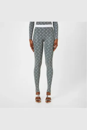 Marine Serre All Over Moon Reflective Jersey Legging