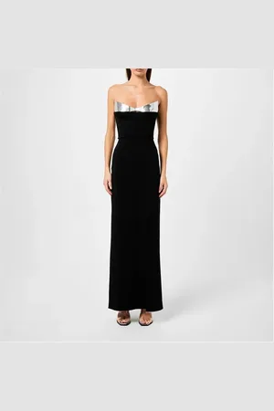 MUGLER Strapless Maxi Dress