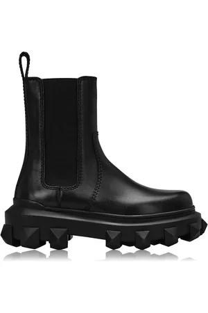 VALENTINO GARAVANI Trackstud Beatle Chelsea Boots