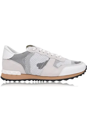 VALENTINO GARAVANI Mesh Camouflage Rockrunner Sneakers