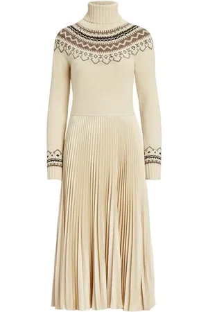 Ralph Lauren Bluen intarsia-knitted