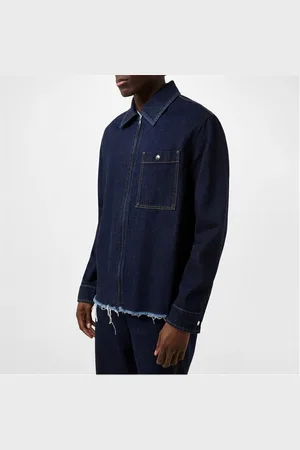 Lanvin Zip Denim Shirt