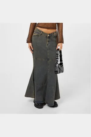 House of Sunny Tulip Denim Skirt