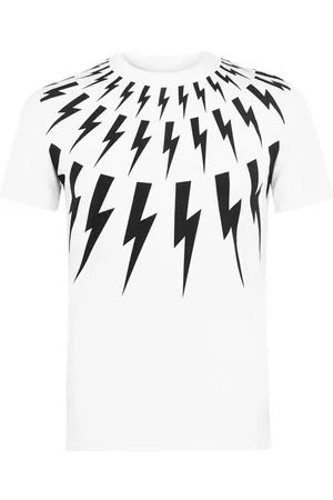 Neil Barrett Lightning Bolt T Shirt