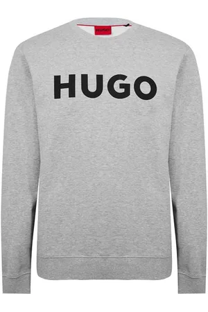 HUGO BOSS Sweatshirt in Organic Interlock Cotton