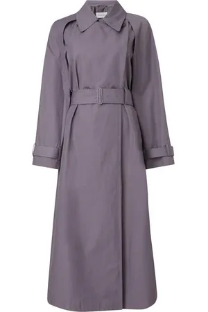 Calvin Klein CUT OUT SHOULDER TRENCH COAT