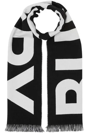 Burberry Logo Wool Scarf