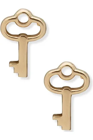 Ralph Lauren Key Stud Earrings