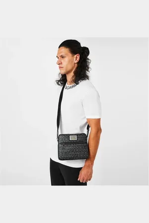 Dolce & Gabbana Allover Logo Crossbody Bag