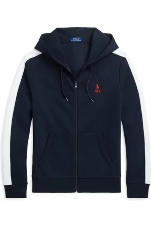 Ralph Lauren Double Stripe Full Zip Hoodie