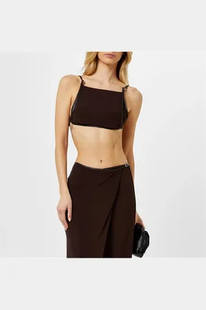 CHRISTOPHER ESBER Framed Buckle Petit Top