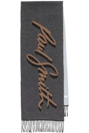 Paul Smith Big Logo Colour Block Scarf