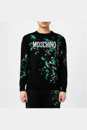 Moschino Paint Knit Sweatshirt