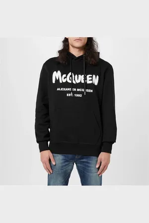 Alexander McQueen Graffiti Logo Hoodie