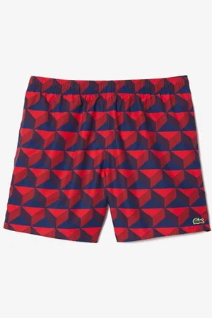 Lacoste Printed Swim Shorts