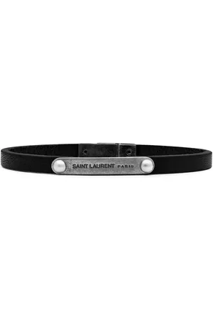 Saint Laurent Id Tag Bracelet