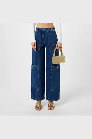 Cult Gaia Wynn Denim Trousers