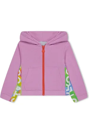 Stella McCartney Logo Printed Zip Hoodie Juniors