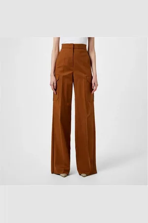 Max Mara Edda Wide-Leg Cargo Pants