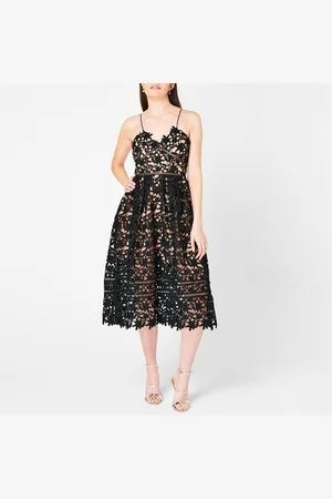 Self-Portrait Azalea Midi Dress