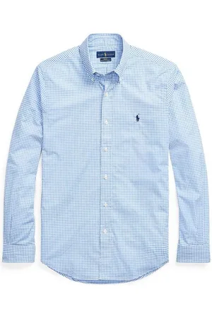 Ralph Lauren Gingham Poplin Slim Fit Shirt
