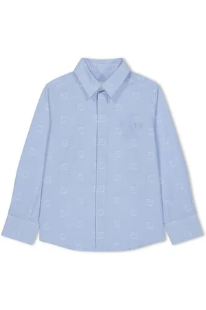 Fendi Embroidered Ff Shirt Juniors