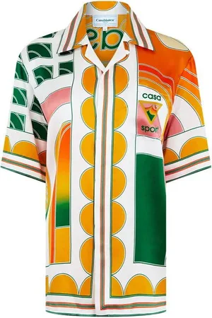 Casablanca Summer Court Cuban Shirt