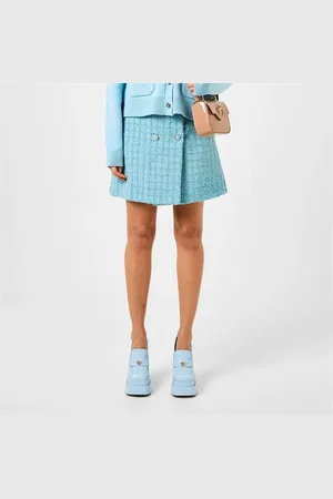 VERSACE Heritage Tweed Mini Skirt