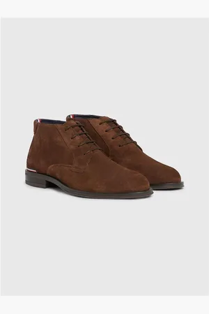 Tommy Hilfiger Suede Lace up Boots