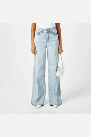 GOOD AMERICAN Stretch Denim Skate Jeans
