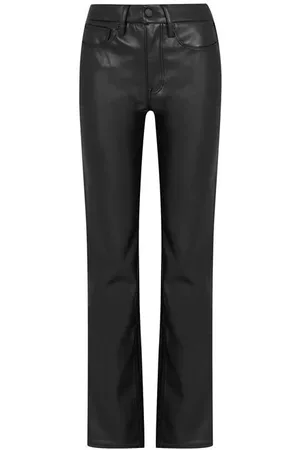 GOOD AMERICAN Better Than Leather Good 90s Trousers