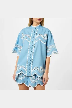 ZIMMERMANN Junie Embroidered Shirt