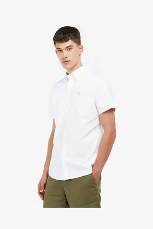Barbour Oxford Short Sleeve Tailored Shirt