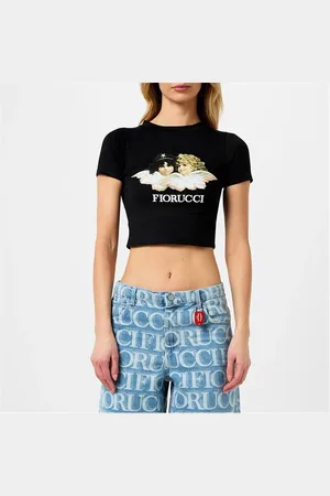 Fiorucci Crop Angel T Shirt