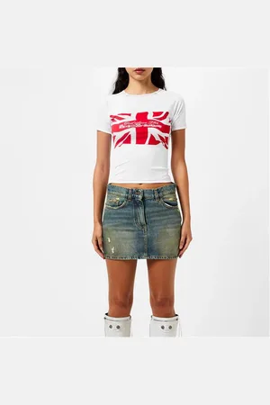 Sinead Gorey Union Jack Screen Printed T-Shirt