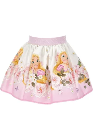 MONNALISA Rapunzel Poplin Skirt Juniors