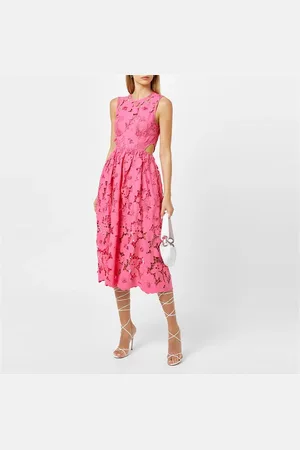 Self-Portrait Lace Midi Dress