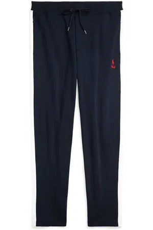 Ralph Lauren Double Knit Stripe Joggers