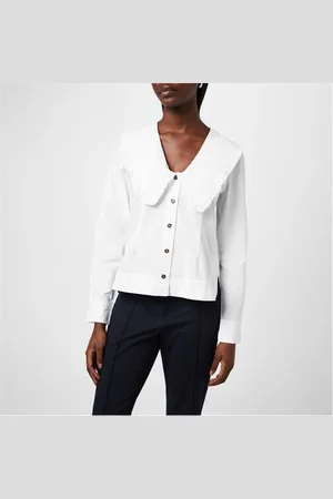 Ganni Relaxed Collar Shirt