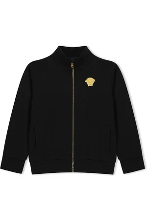 VERSACE Logo Zip Sweatshirt Juniors
