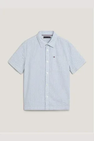 Tommy Hilfiger Short Sleeve Oxford Shirt Juniors