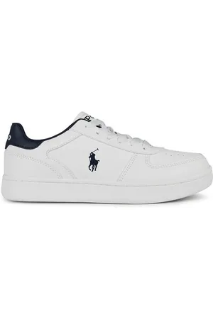 Ralph Lauren Polo Court Trainers Juniors