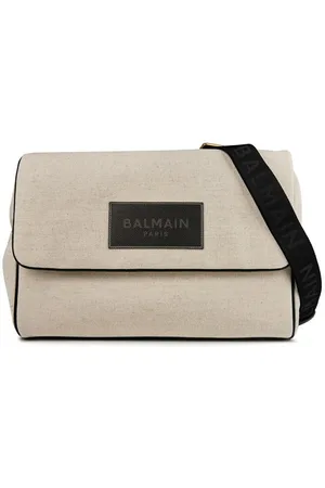 Balmain Canvas Changing Bag Unisex Babies