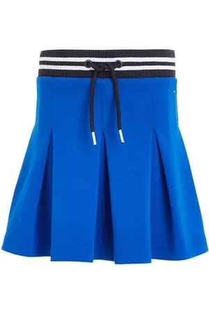 Tommy Hilfiger Knitted Monotype Pleated Mini Skirt Juniors