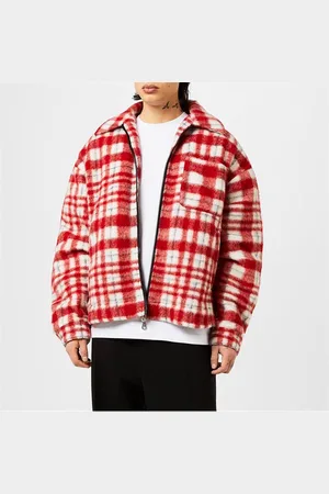 Cole Buxton Logo Check Overshirt
