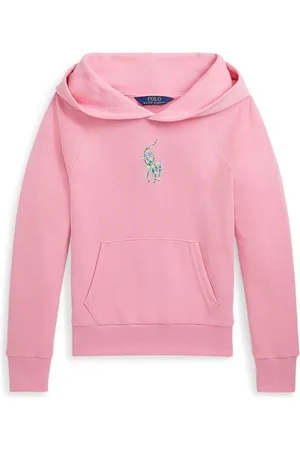 Ralph Lauren Floral Big Pony Terry Hoodie Juniors
