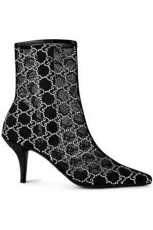 Gucci Crystal Gg Boots